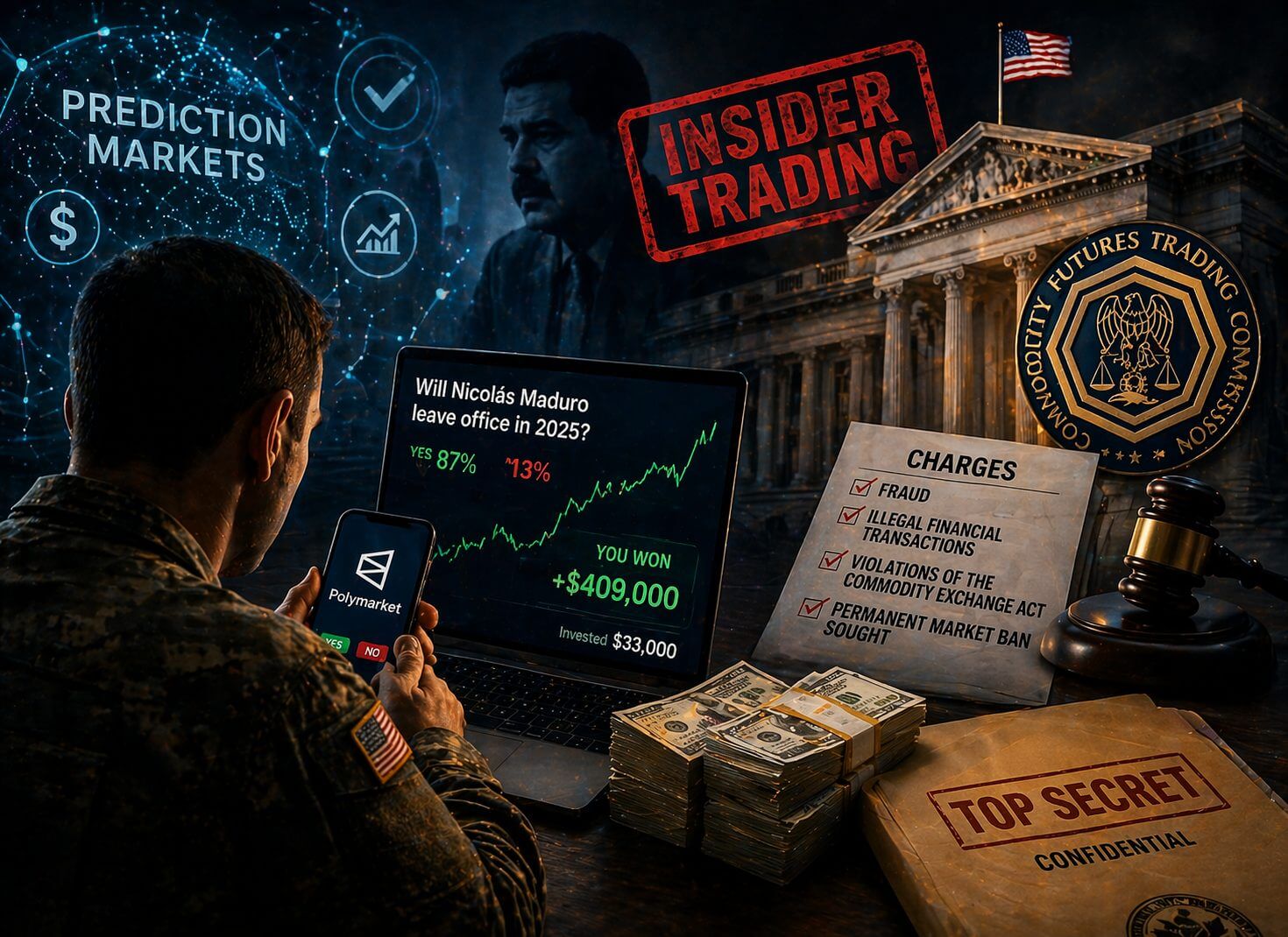 Insider trading schandaal zet prediction markets onder druk
