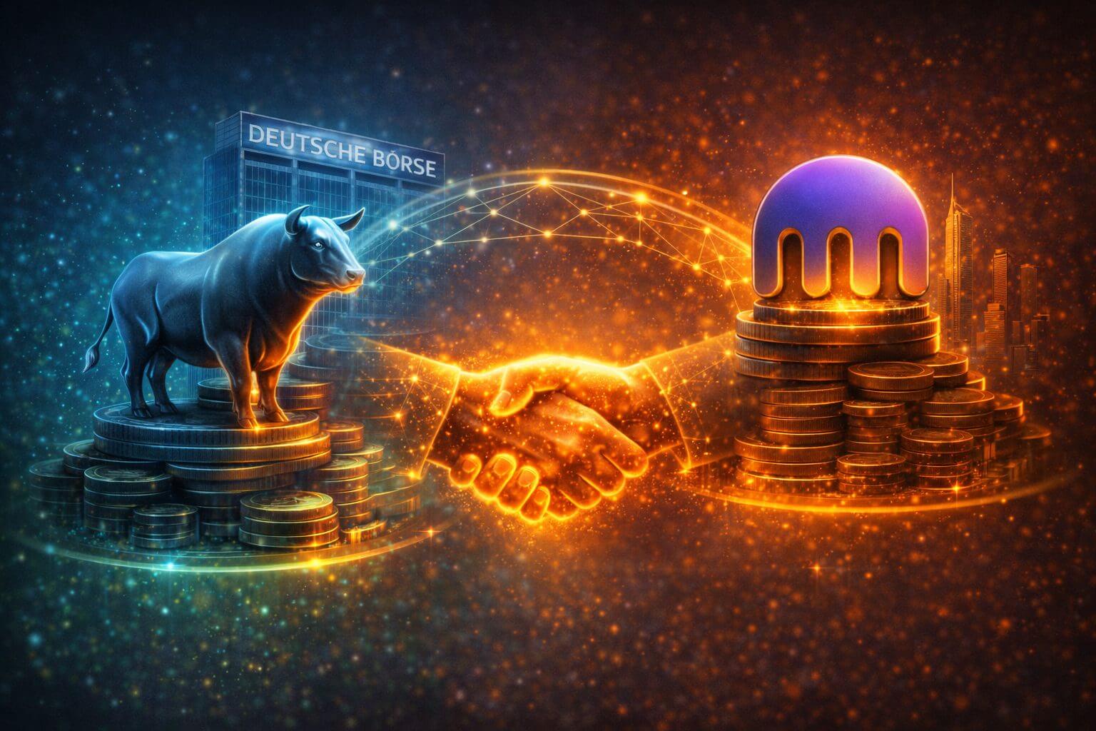 Deutsche Börse investeert $200 miljoen in crypto exchange Kraken