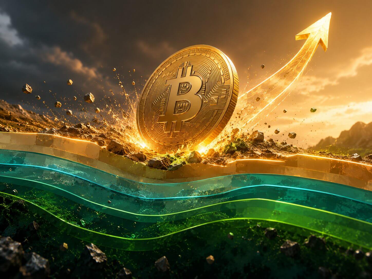 Slechts 61% van Bitcoin supply staat op winst en dat is opvallend laag