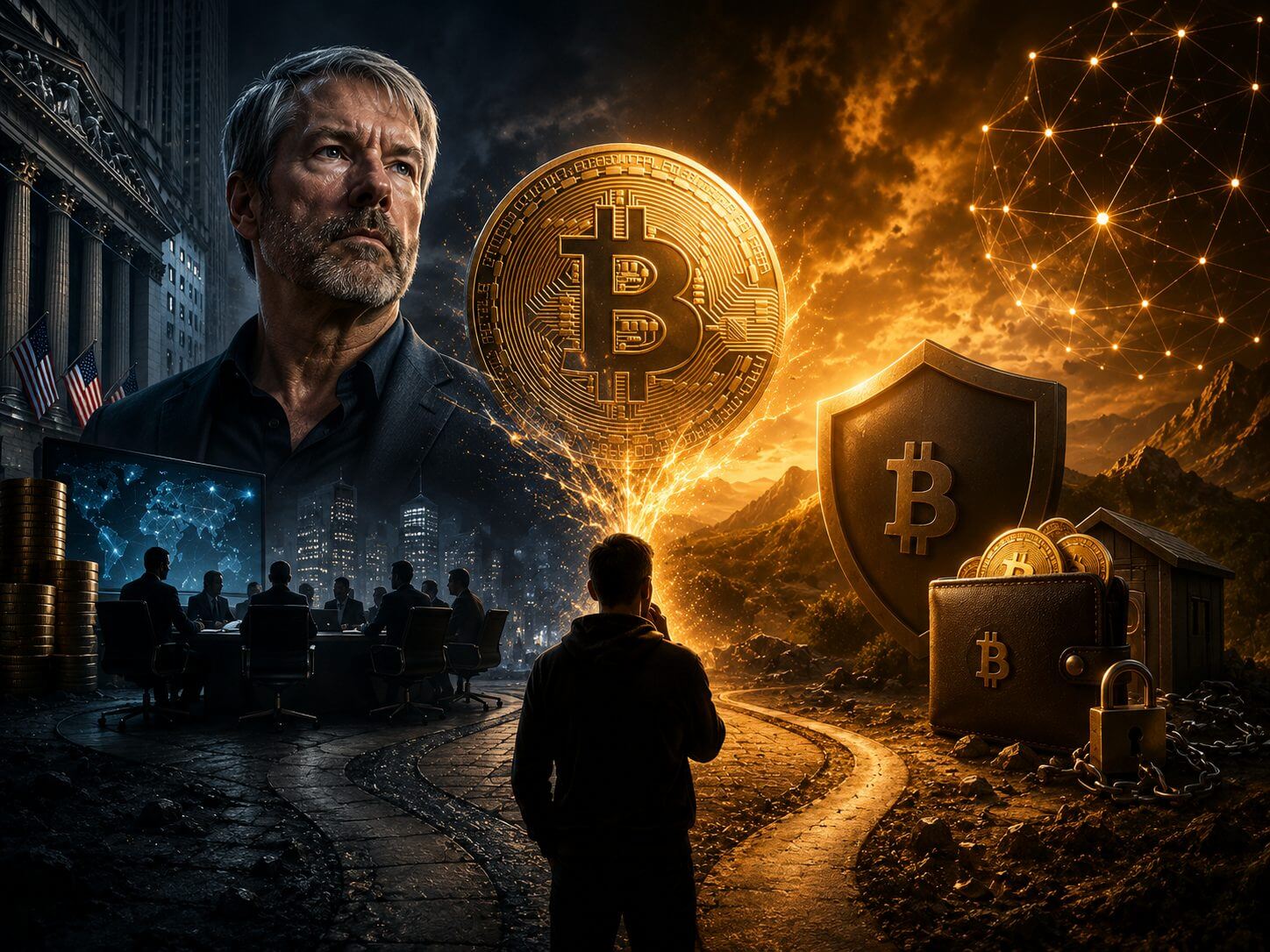 Arthur Hayes waarschuwt Bitcoin beleggers over rol van Michael Saylor
