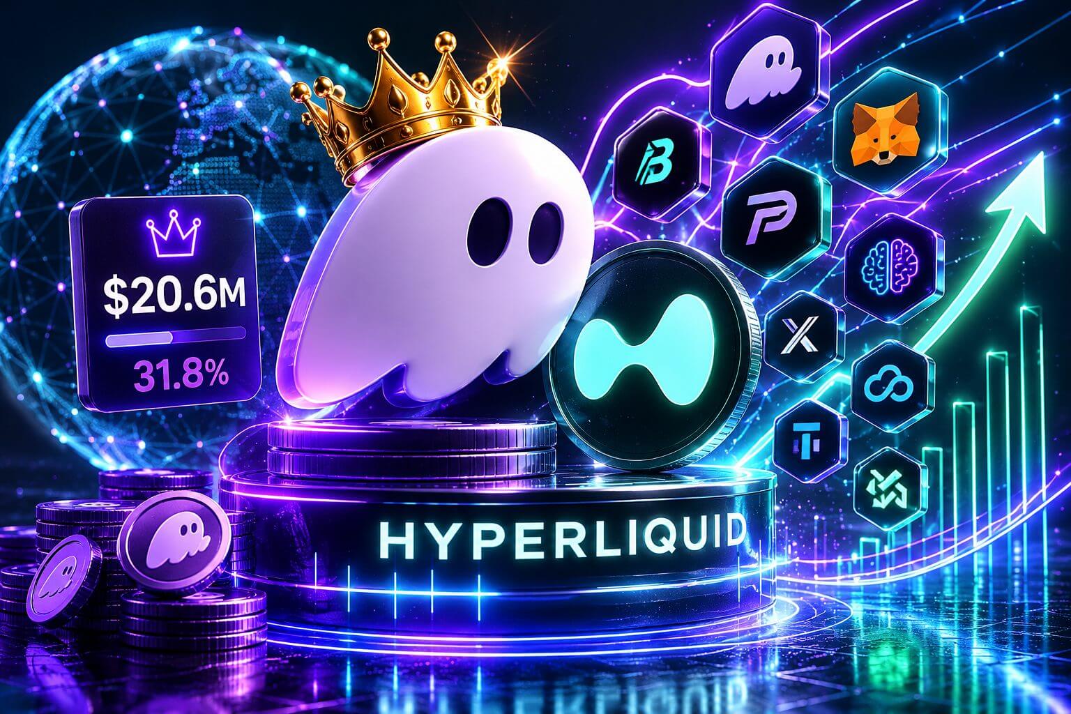 Phantom verdient meer dan $20 miljoen via Hyperliquid builder programma