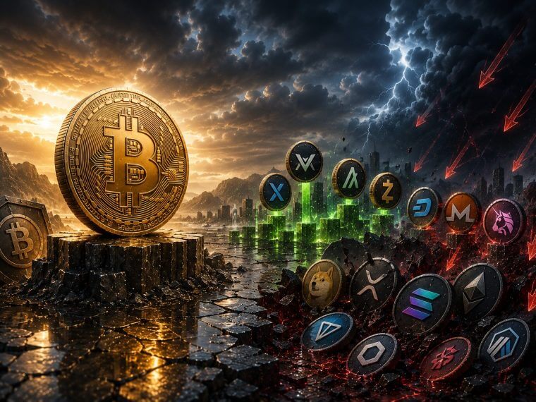 Venice Token stijgt 18% en Bitcoin houdt stand boven $77K