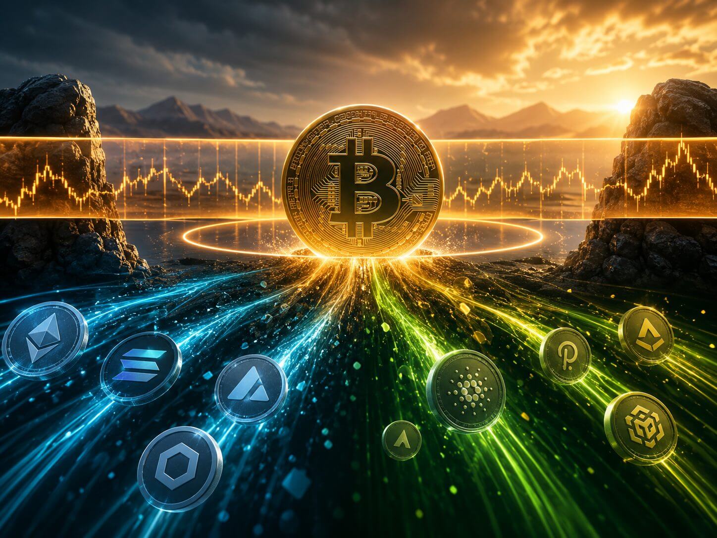 Analist ziet grote kans voor altcoins terwijl Bitcoin rond $77.000 blijft hangen