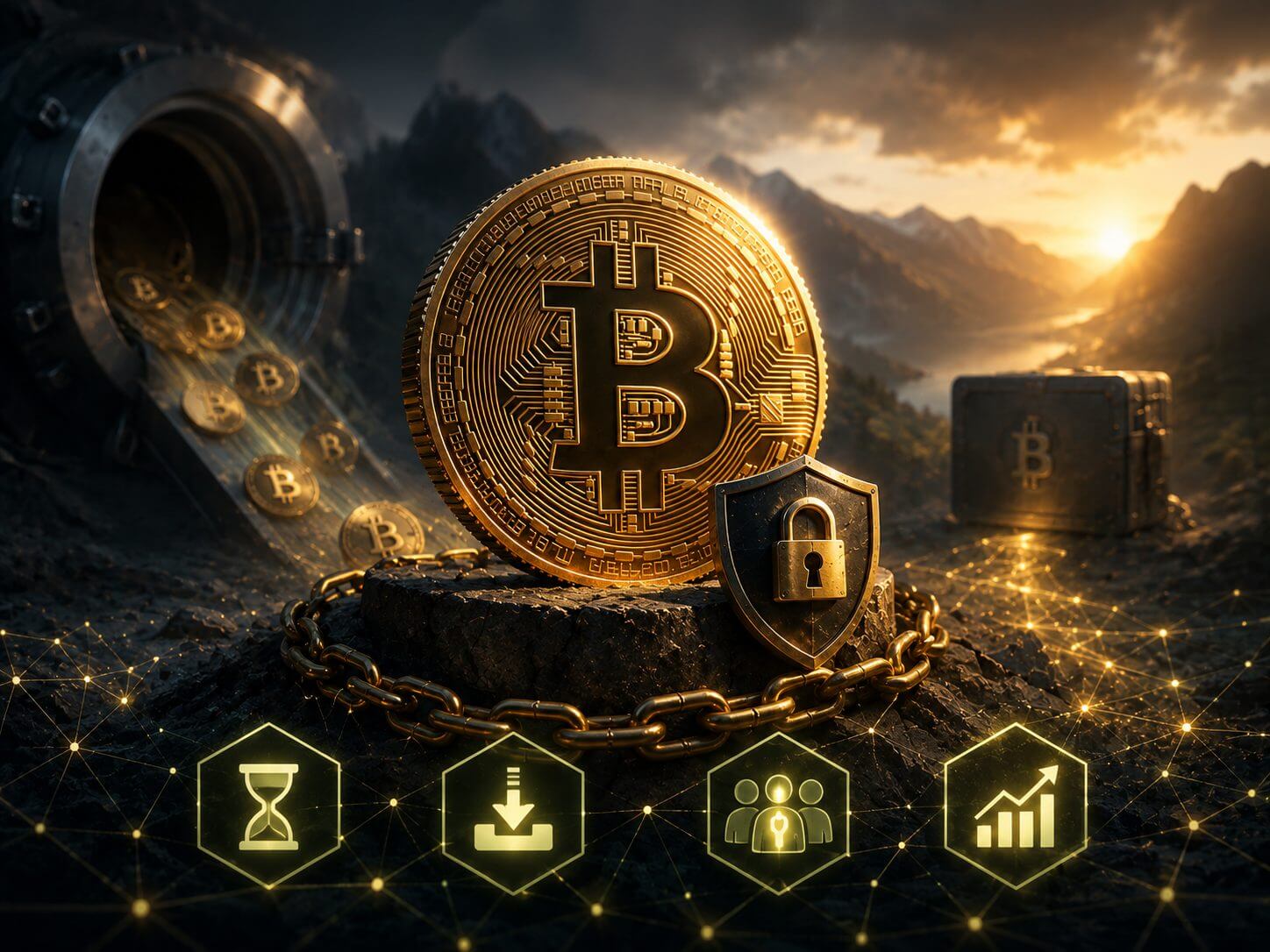 Bitcoin aanbod op exchanges daalt naar laagste niveau in zes jaar