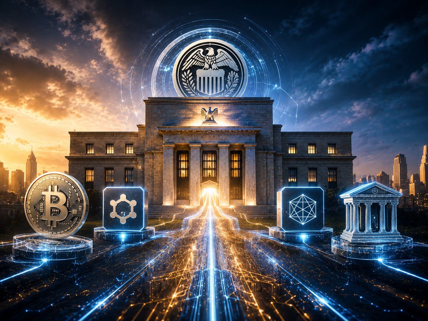 Amerikaanse centrale bank opent mogelijk betalingsnetwerk voor crypto sector