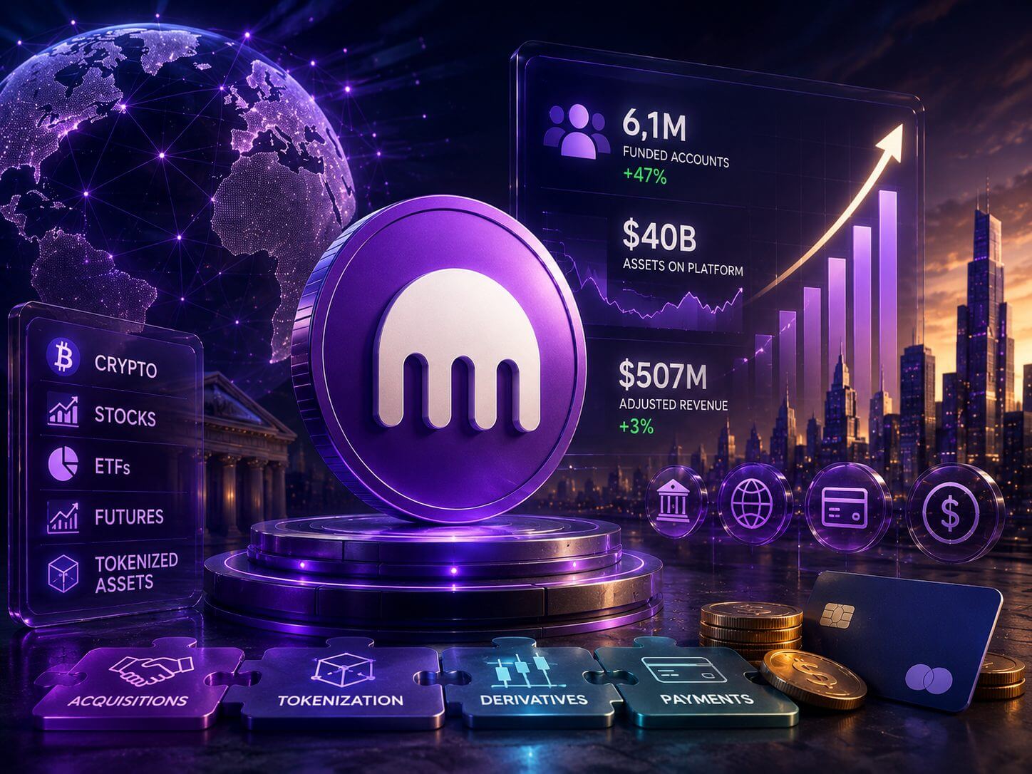 Kraken moederbedrijf Payward ziet omzet stijgen naar $507 miljoen