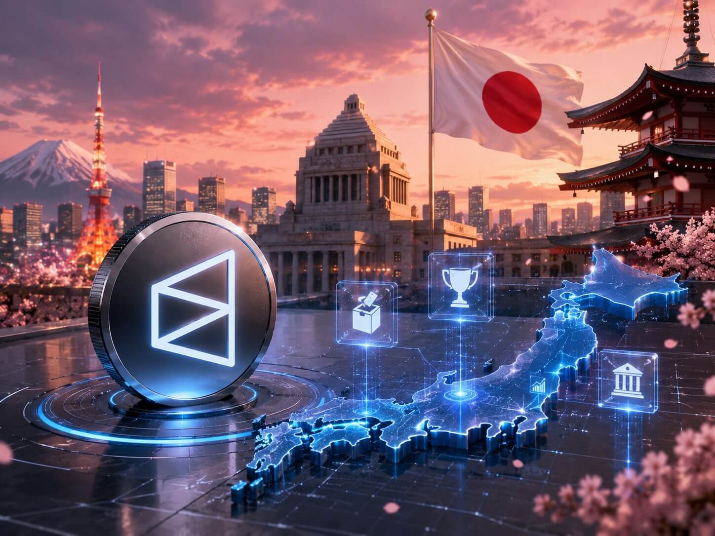 Prediction market platform Polymarket ziet grote kans in Japan