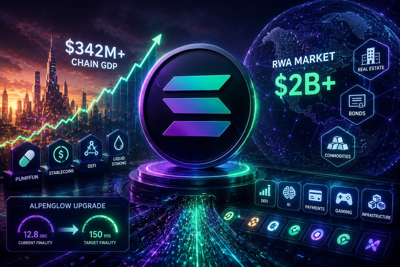Solana ziet tokenized assets stijgen naar ruim $2 miljard