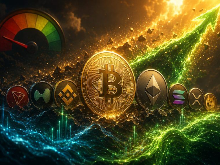Bitcoin en altcoins boeken winst ondanks Fear & Greed score van 13