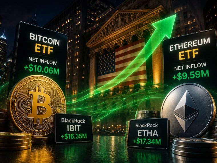 BitcoinEthereumETFInflowsRecovery
