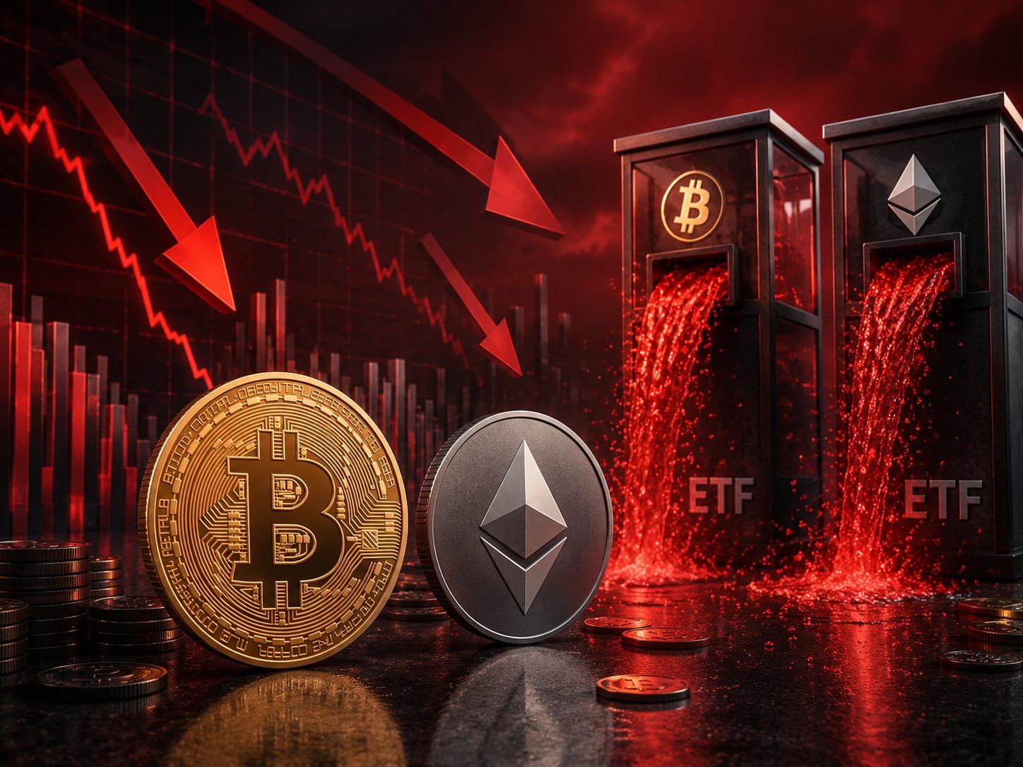 Bitcoin ETFs zien $82 miljoen uitstroom, Fidelity FBTC koploper
