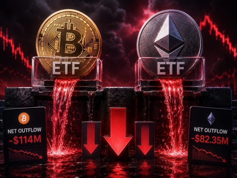 BitcoinEthereumETFOutflows4Days