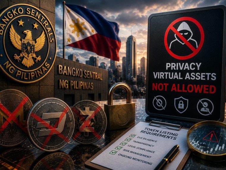 Filipijnen verbieden privacy coins op crypto exchanges