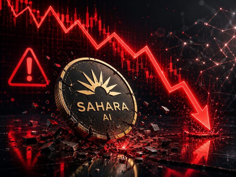 Sahara AI token koers keldert met 60% na abnormale volatiliteit