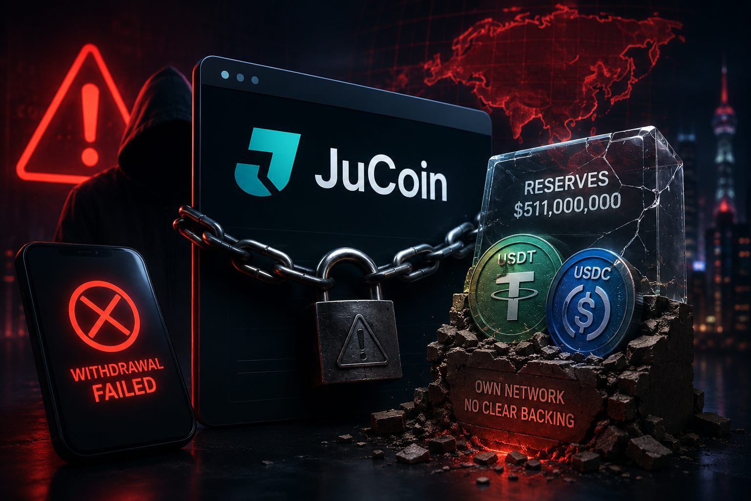 ZachXBT waarschuwt voor crypto exchange JuCoin om opnamproblemen
